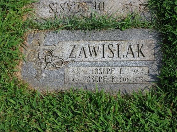 Joseph Zawislak Head Stone